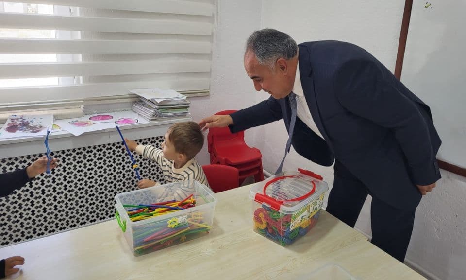 Çan İlçe Millî Eğitim Müdürü Turhan Çokgezer Okullara Ziyaret Yaptı