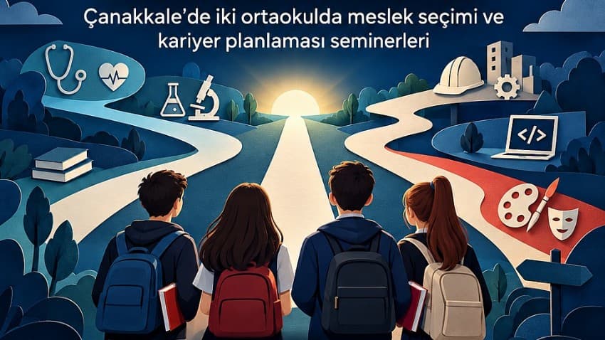 İŞKUR’dan Çanakkale’de İki Okula Meslek Seçimi Rehberliği