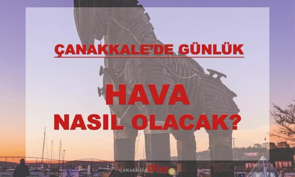 Çanakkale'de Hava Durumu