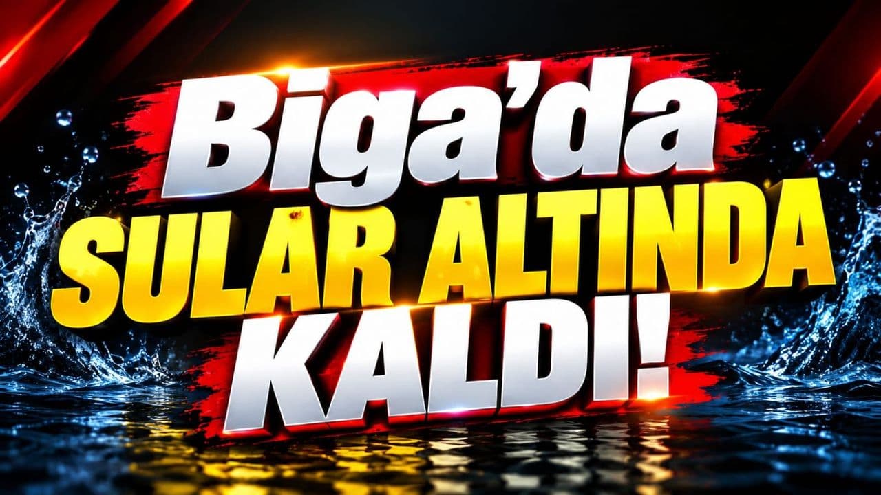 Biga'da Ece Ovası Sular Altında: Çeltik Üreticileri Büyük Şok Yaşıyor