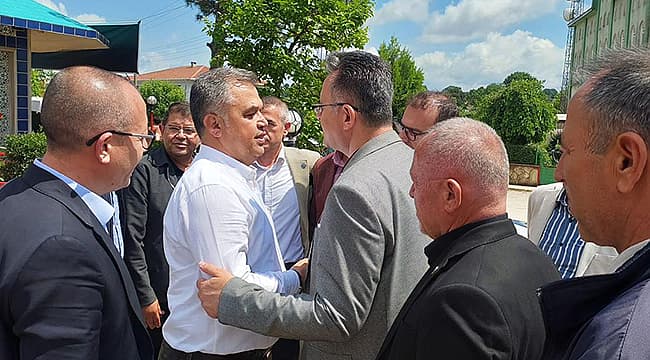 RIDVAN UZ VE İYİ PARTİ HEYETİ KOCAYAYLA KÖY HAYRINA KATILDI