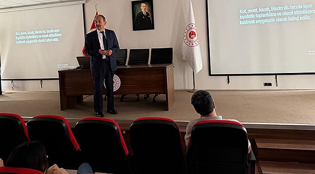 ÇEVRE, ŞEHİRCİLİK VE İKLİM DEĞİŞİKLİĞİ İL MÜDÜRLÜĞÜ EĞİTİM VERİLDİ
