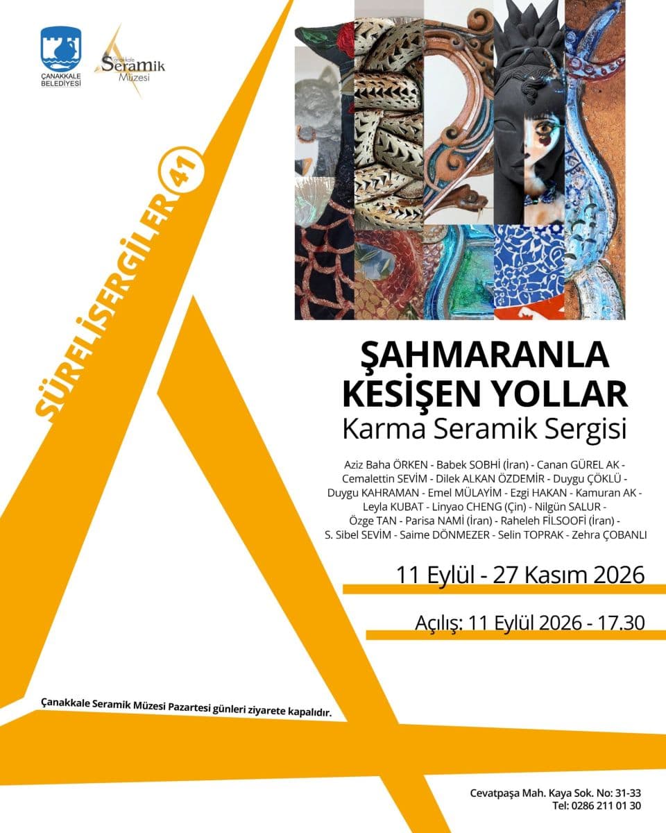 Şahmaran'ın İzinde: Çanakkale'de Yeni Seramik Sergisi