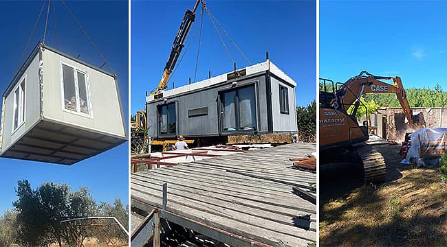 Bayramiç'te 21 Kaçak Yapı Yıkıldı | Çanakkale Haber