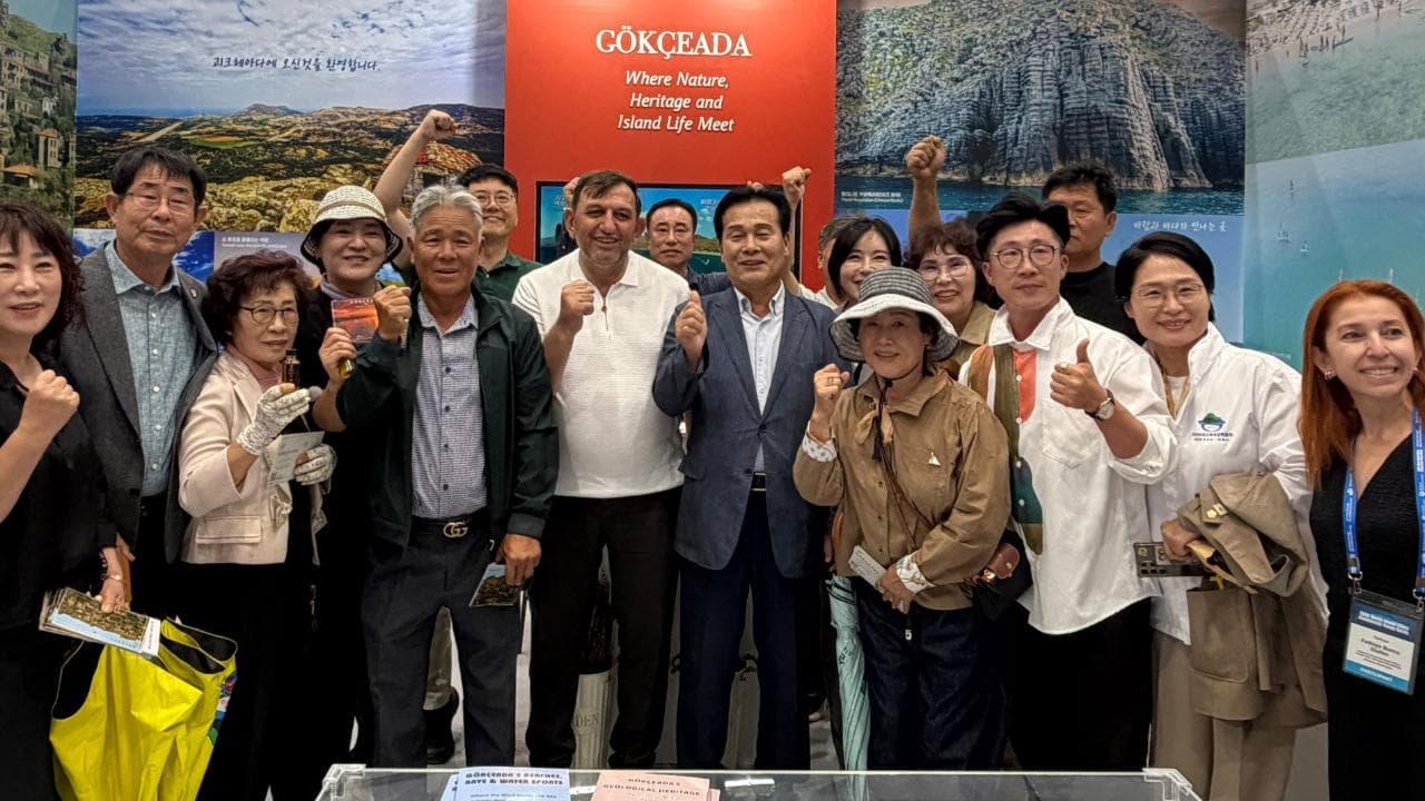 Gökçeada Güney Kore’de Dünya Ada Şehirleri Konferansı’nda temsil ediliyor