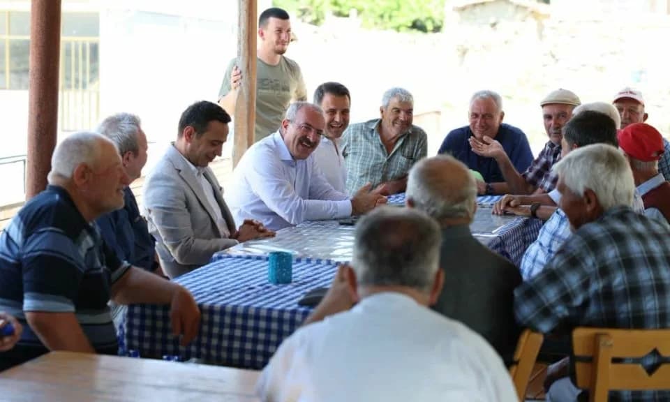 Vali Toraman Köy Ziyaretinde