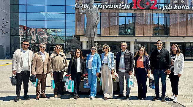 SOMA BELEDİYESİNDEN ÇANAKKALE'YE TEKNİK İNCELEME ZİYARETİ