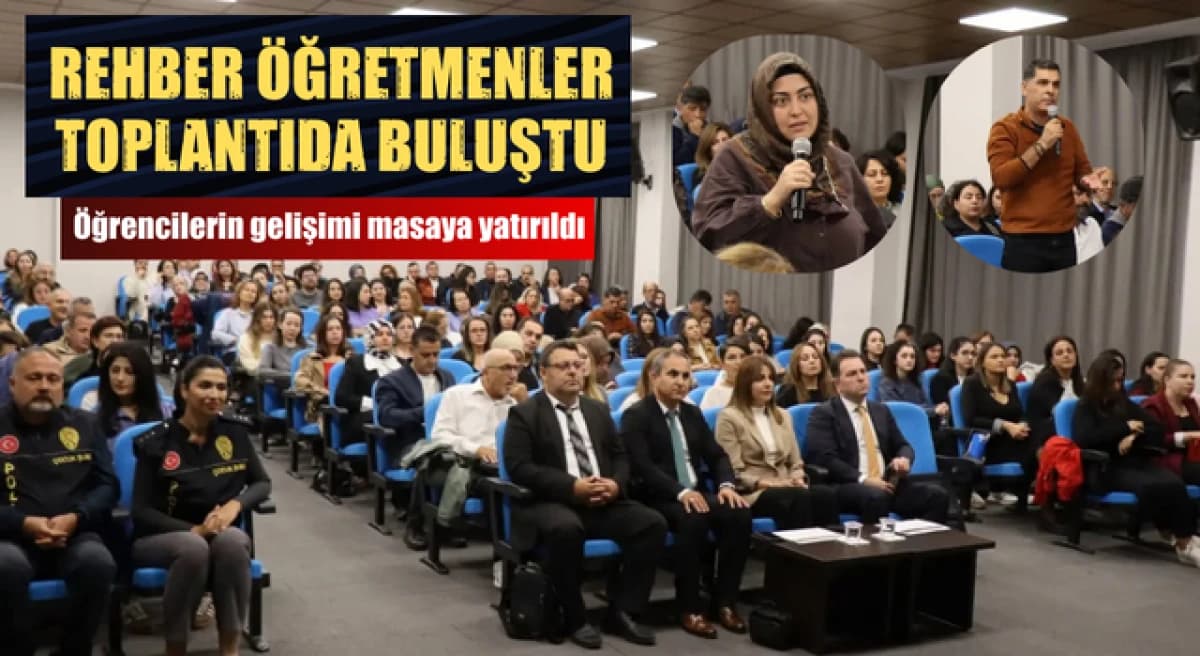 Çanakkale’de rehber öğretmenler oturumda bir araya geldi
