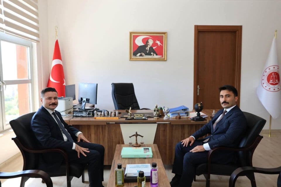 Gökçeada Kaymakamı Osman Acar’dan Gökçeada Adliyesi’ne Ziyaret