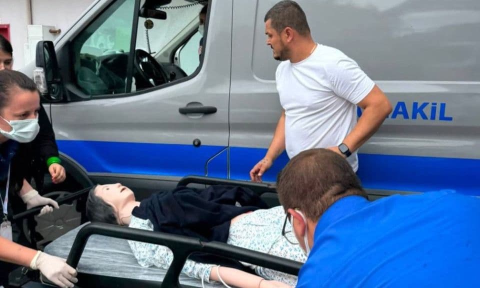 Çan Devlet Hastanesi’nde HAP Tatbikatı Gerçekleştirildi: Afet Hazırlıkları Gözden Geçirildi