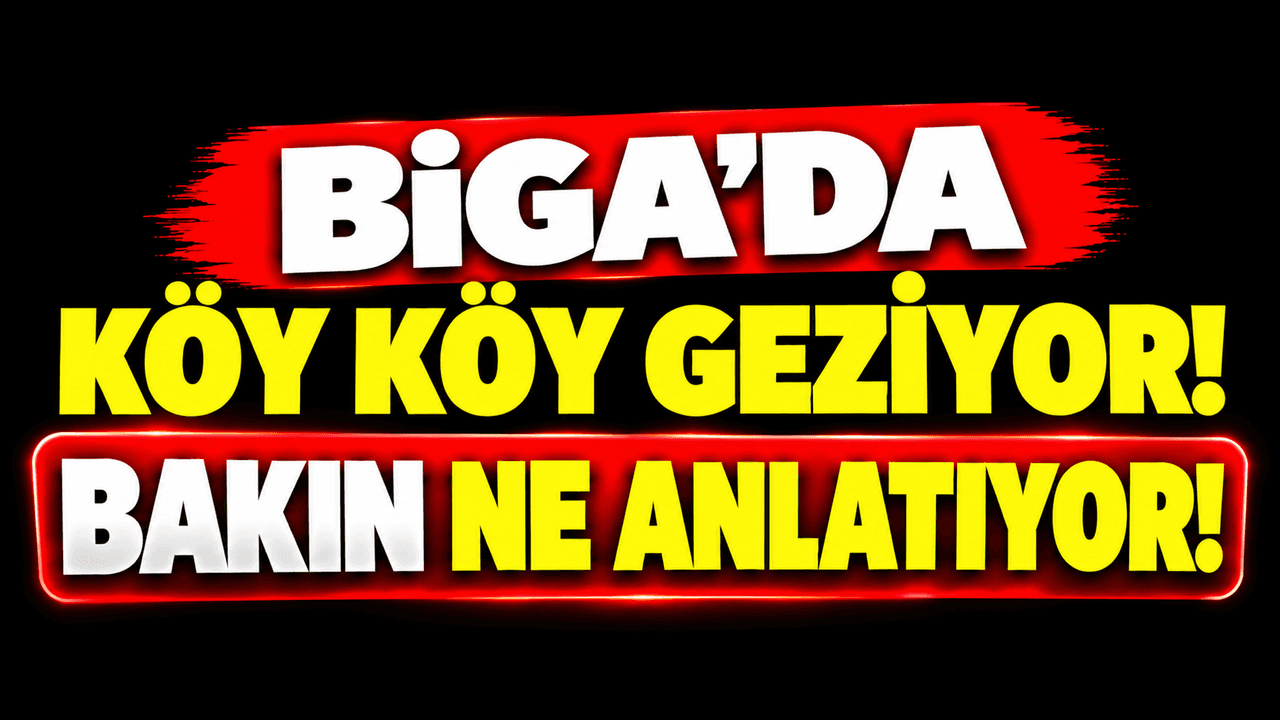 Biga’da Köy Köy Geziyor: Fevzi Atmaca’nın Kırsal Kalkınma Toplantıları
