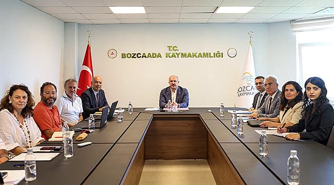 Bozcaada’da İmar, Çevre ve Turizm Stratejileri Masaya İndirildi