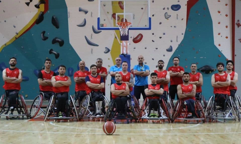 Çanakkale Güzelyalı’da Tekerlekli Sandalye Basketbol Milli Takımı Dünya Şampiyonası Hazırlıklarına Başladı