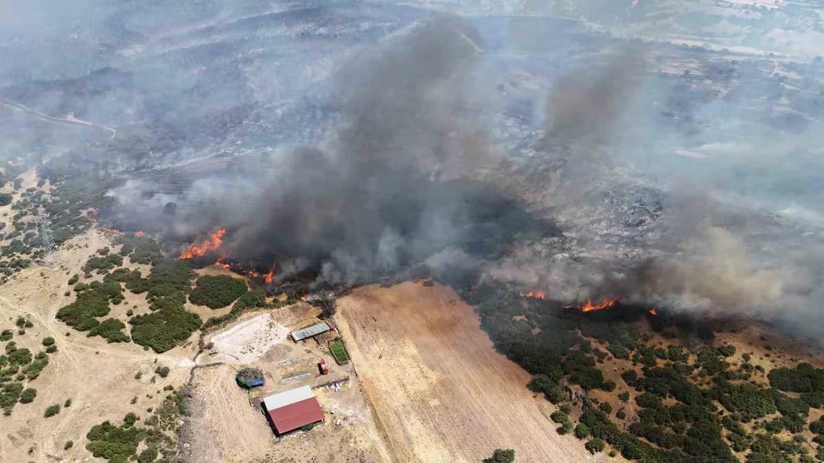 Çanakkale'de Yüksek Yangın Riski Uyarısı