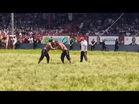 Tarihi Kırkpınar Yağlı Güreşleri'nde Çanakkale İmzası