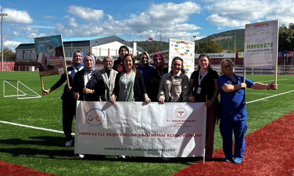 Çan’da Dünya Yürüyüş Günü: Sağlıklı Yaşam İçin Bir Adım Daha