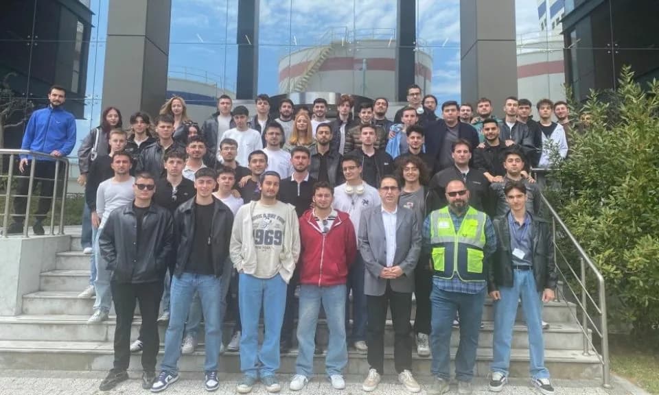 Çanakkale Onsekiz Mart Üniversitesi Elektrik Bölümünün CENAL Elektrik Üretim A.Ş. Ziyareti