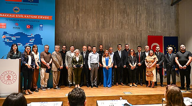 ÇANAKKALE SİVİL KATILIM ZİRVESİ GERÇEKLEŞTİRİLDİ