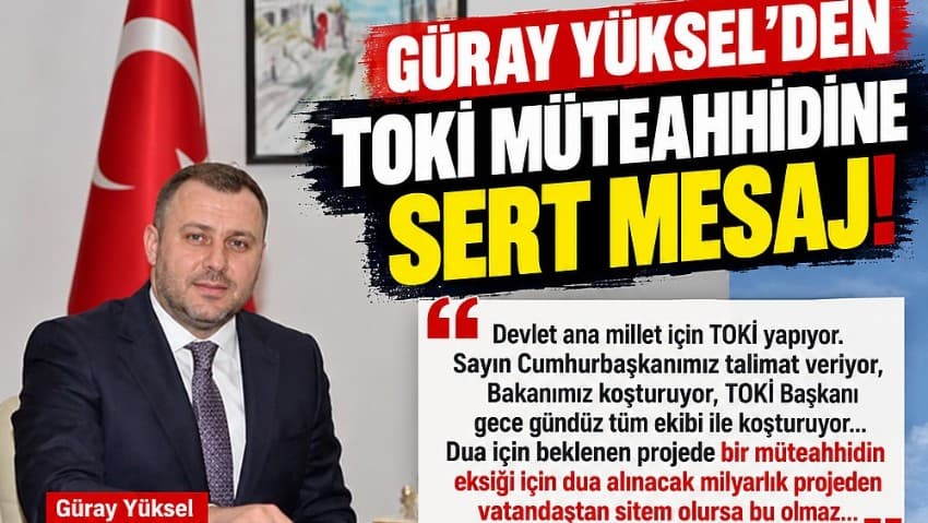 Ezeine Belediye Başkanı Güray Yüksel’den TOKİ’ye Söz: Çanakkale’de Yeni Konut Projeleri
