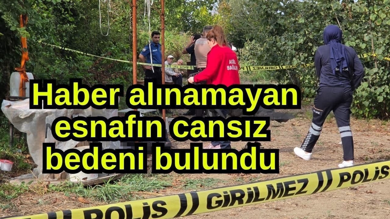 Haber alınamayan esnafın cansız bedeni bulundu