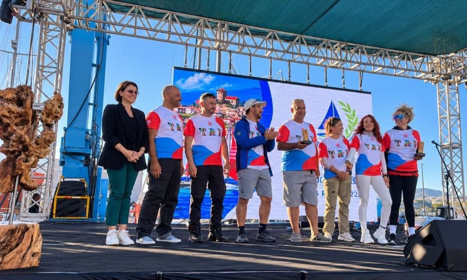 Çanakkale’nin yelkencileri Ayvalık’ta zirvede