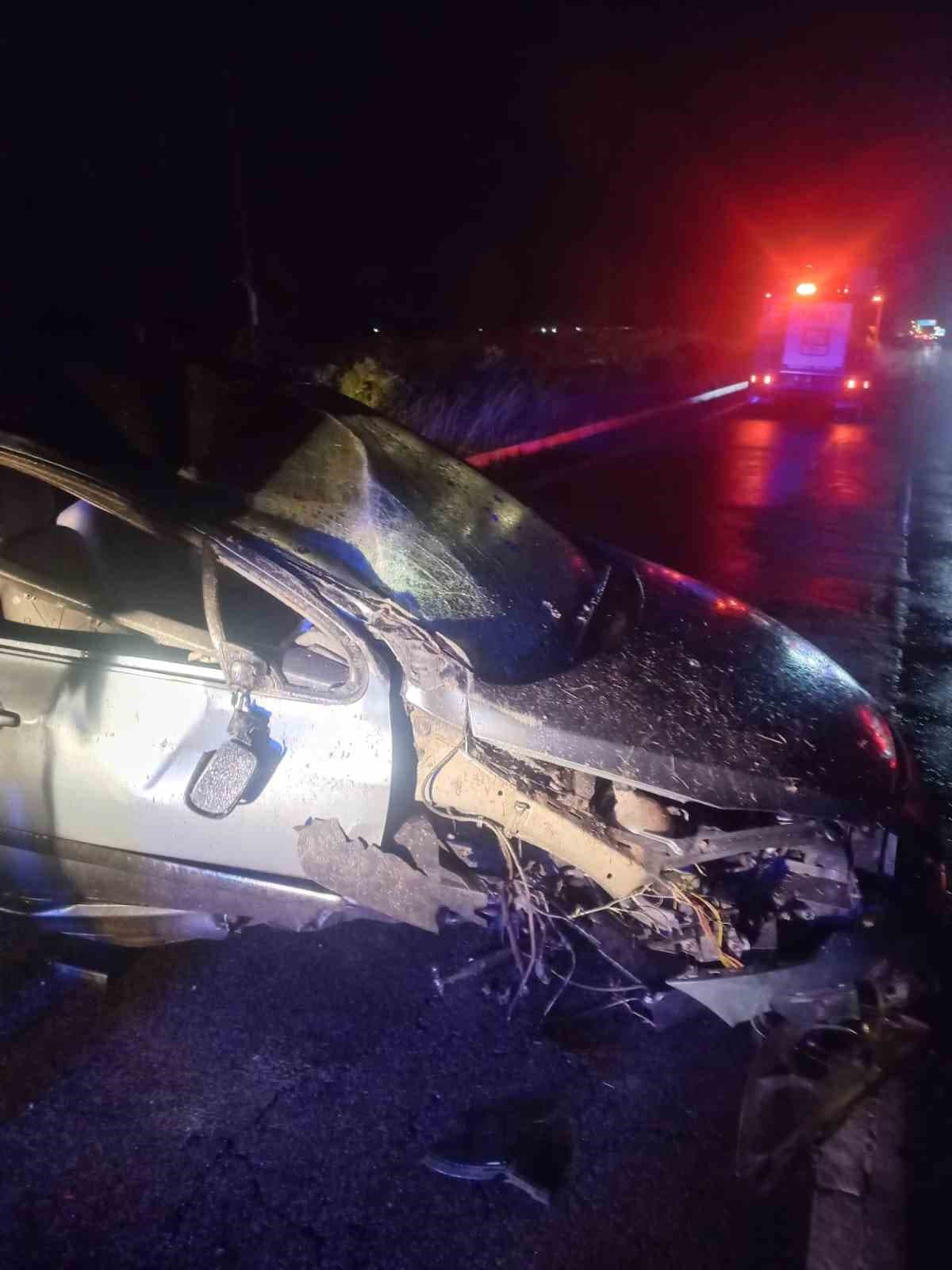 Ayvalık’ta Tek Taraflı Trafik Kazası: 1 Yaralı