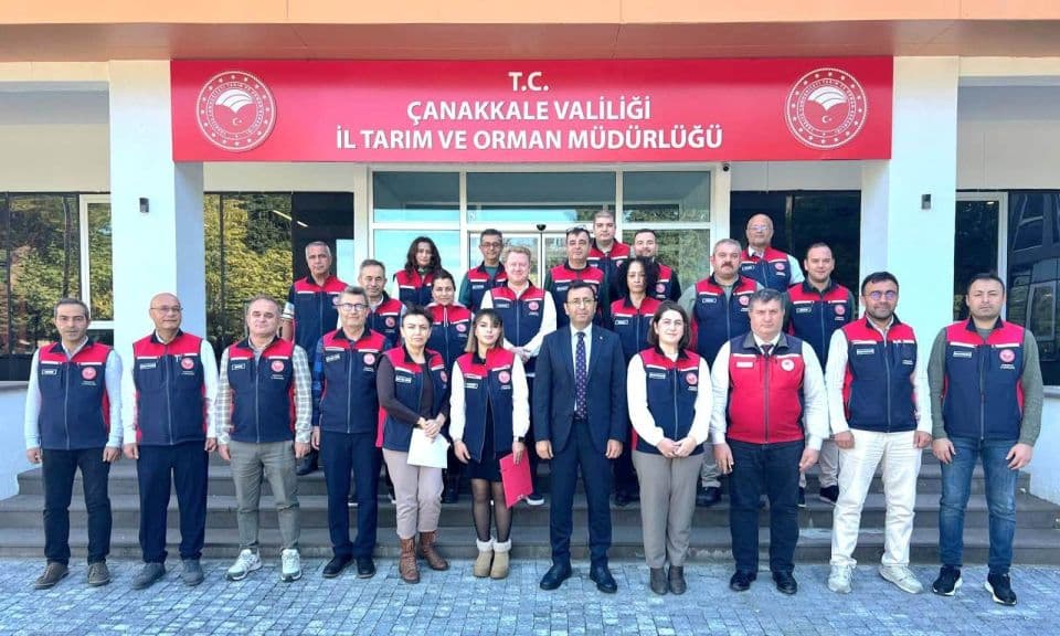 Çanakkale Tarım ve Orman Müdürlüğü’nde Başarılı Personel Yeni Görevlerine Başladı