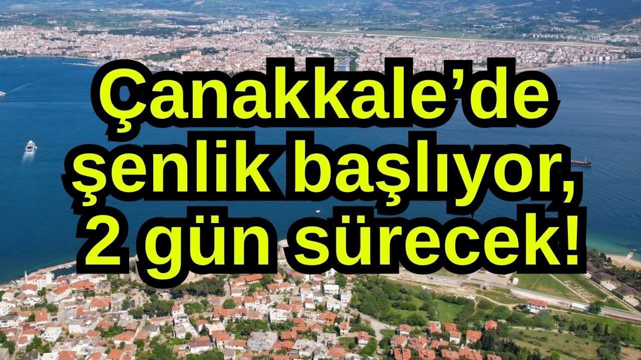 Eceabat’ta 2 Gün Sürecek Zeytinyağı Festivali ve Hasat Şenliği