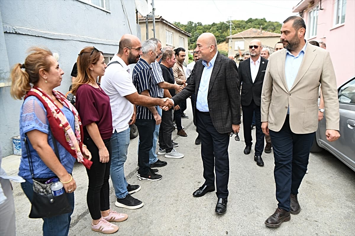 Milletvekili Gider, Lapseki İlyasköy'de geleneksel hayır yemeğine iştirak etti
