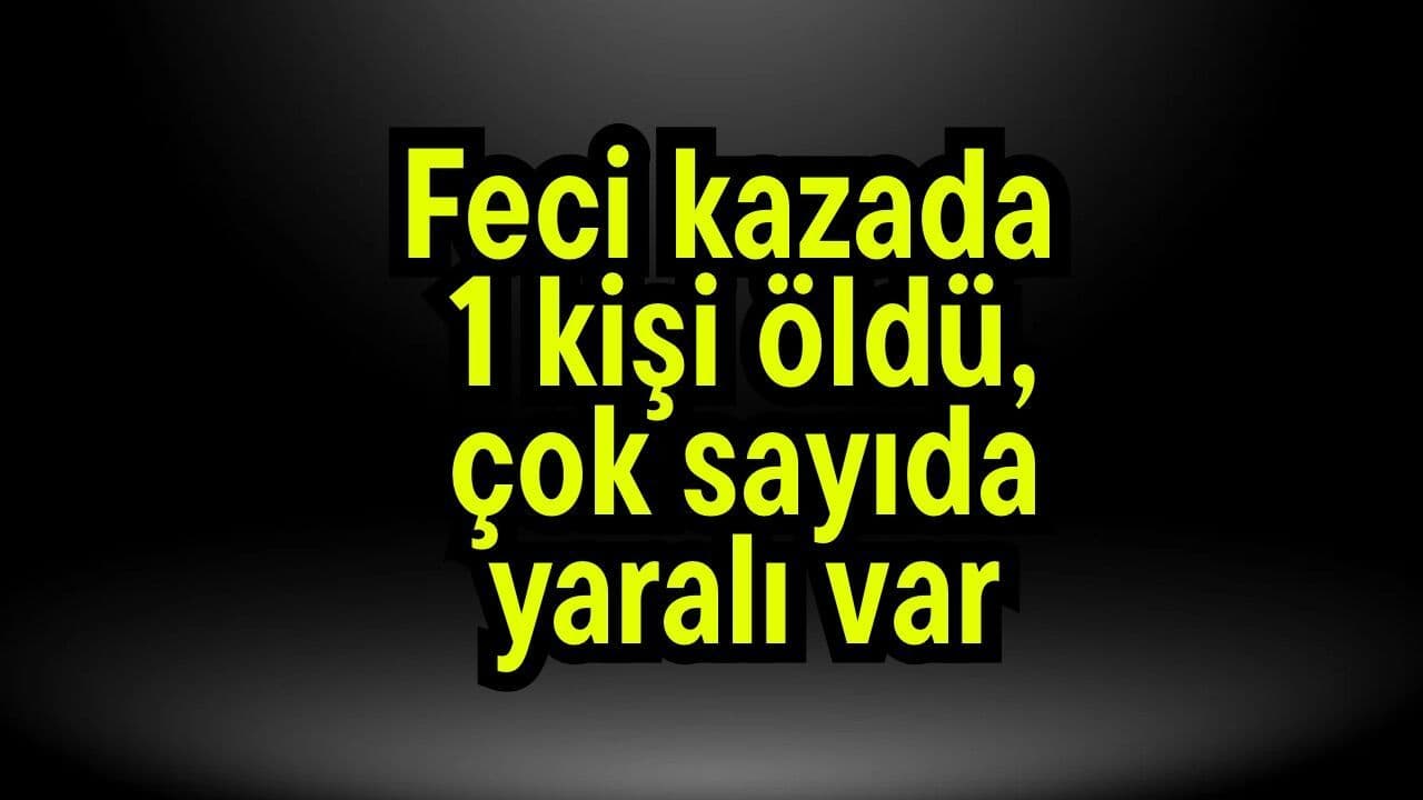 Şanlıurfa Birecik Otomobil Çarpışması: 1 Ölü, 7 Yaralı