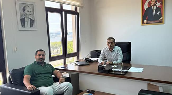 KENT KONSEYİ BAŞKANI FIRAT'TAN İL GENEL MECLİS ÜYESİ ÖNDER'E ZİYARET