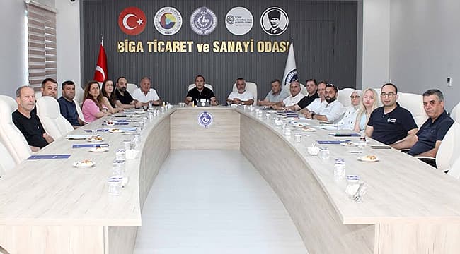 BİGA TSO TEMMUZ AYI MECLİS TOPLANTISI GERÇEKLEŞTİRİLDİ