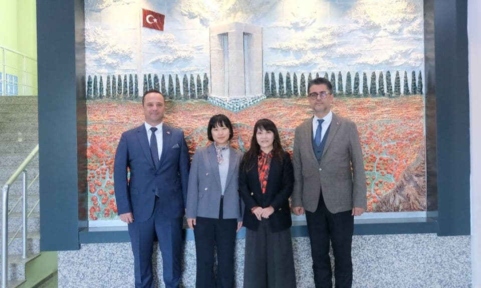 Japonya Büyükelçiliği ÇOMÜ Rektörünü Ziyaret Etti