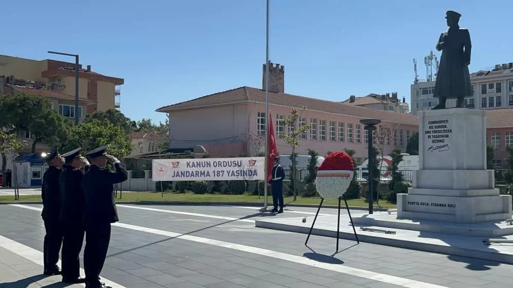 Jandarma Teşkilatı 187. Kuruluş Yıl Dönümü Kutlandı
