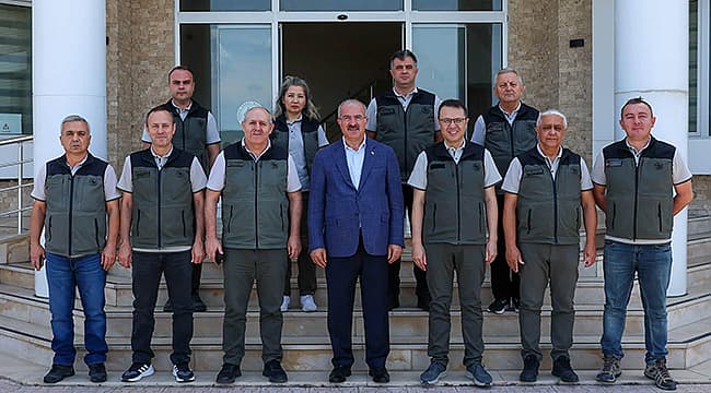 VALİ TORAMAN'DAN YANGIN YÖNETİM MERKEZİ'NE ZİYARET