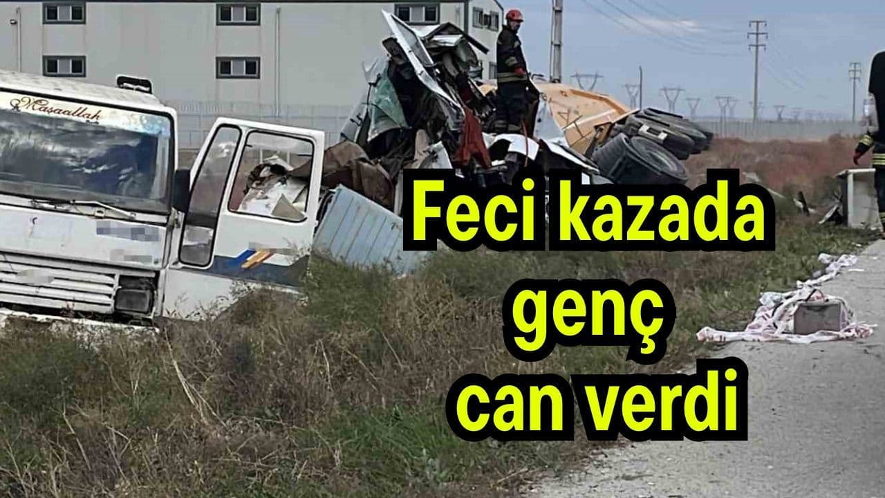 Feci olayda genç can verdi
