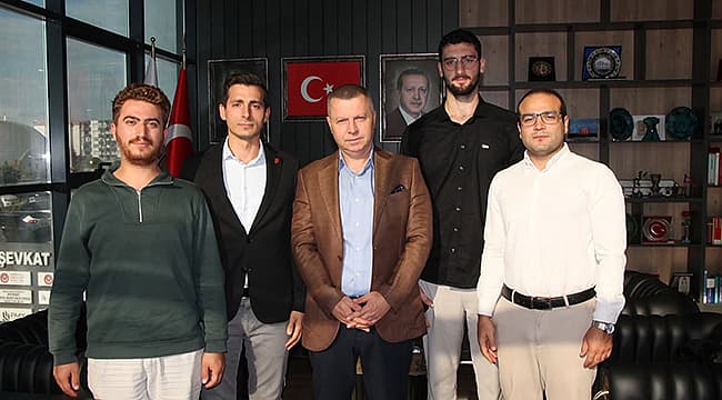 MTTB Çanakkale Temsilcisi ve Yönetim Kurulu, AK Parti İl Başkanı Kuzu’yu Ziyaret Etti