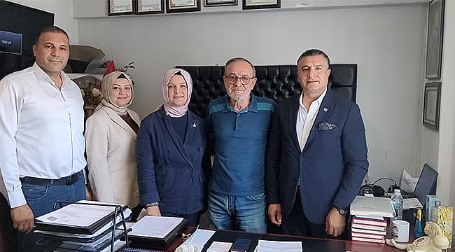 YENİDEN REFAH PARTİSİ'NDEN ÇANAKKALE MEDYA GRUBU'NA ZİYARET