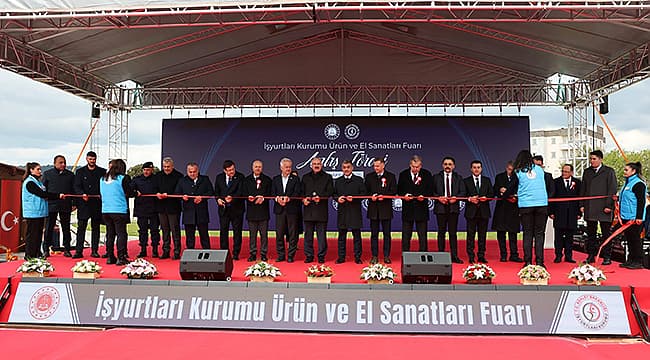 ÇANAKKALE'DE "İŞYURTLARI ÜRÜN VE EL SANATLARI FUARI" AÇILDI