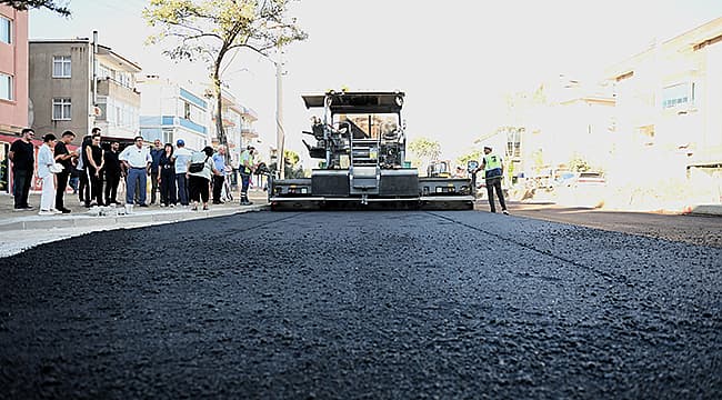Çanakkale'de Üstyapı Çalışmaları Hız Kesmeden Sürüyor