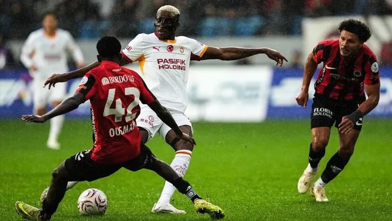 Galatasaray, başkentten lider döndü