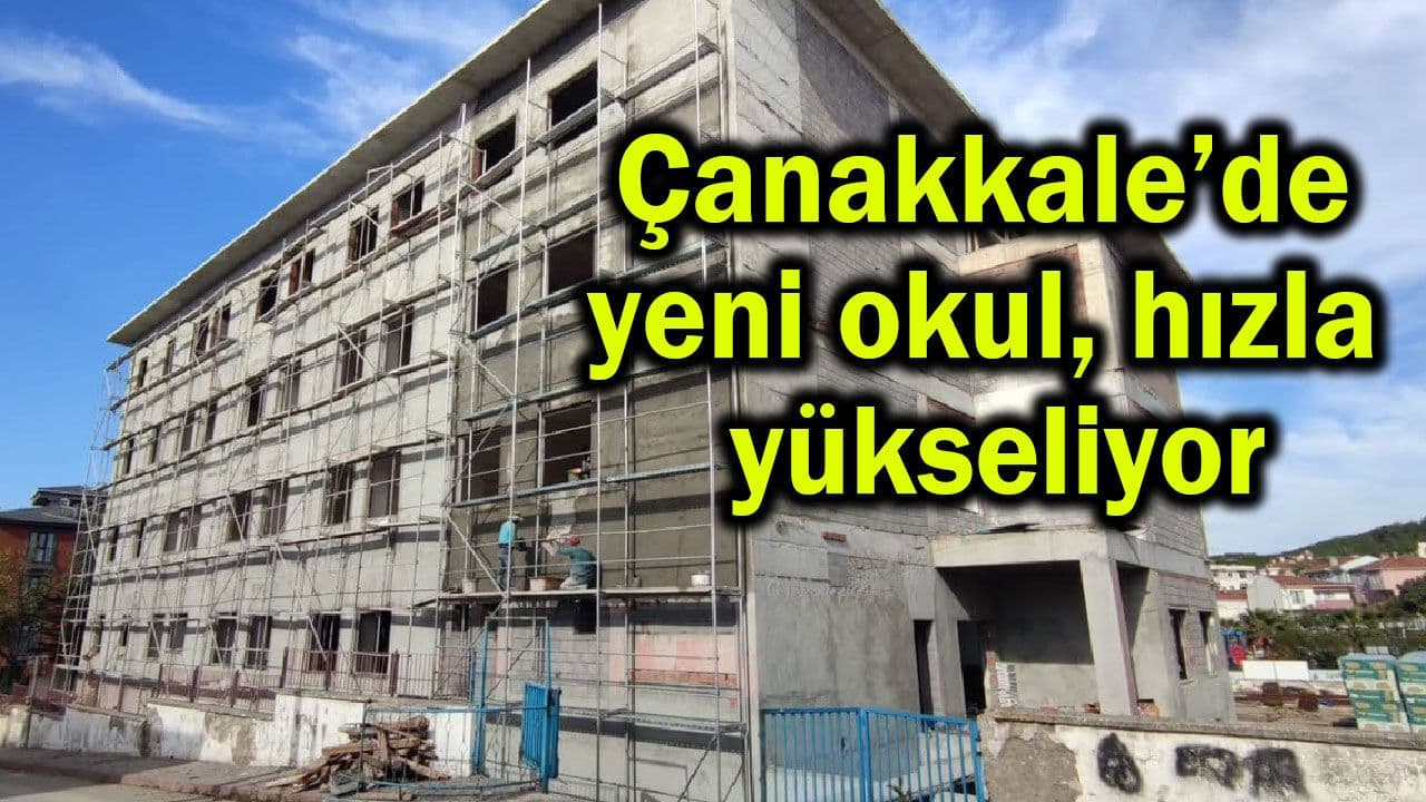 Çan Murat Köse İlkokulu Çanakkale’de Hızla Yükseliyor