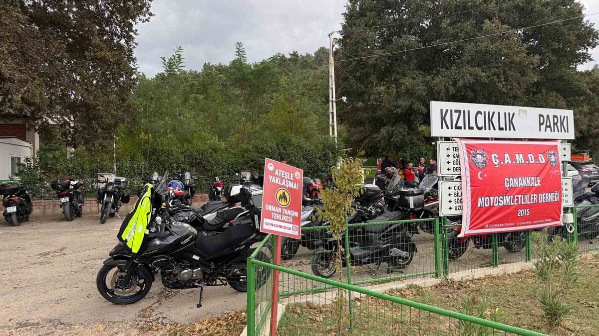 Etili Pilav Etkinliği: 250 Motosikletli Buluştu, Kask Kullanımı Önemli