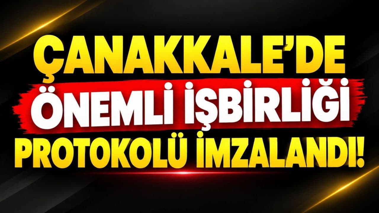 Çanakkale'nin Geleceğine Yönelik Stratejik Adım: ÇOMÜ ve OSB'den Eğitim ve Sanayi İşbirliği Protokolü