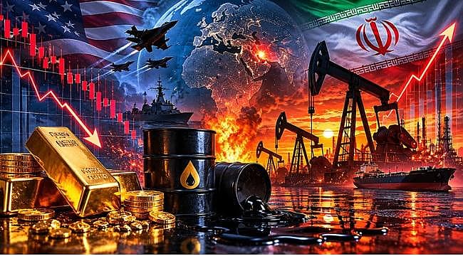 ABD-İRAN GERİLİMİ PİYASALARI SARSTI: ALTIN ÇAKILDI, PETROL FIRLADI