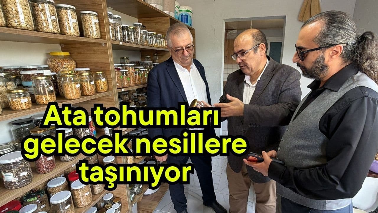 Ata tohumları Edremit’te gelecek nesillere taşınıyor