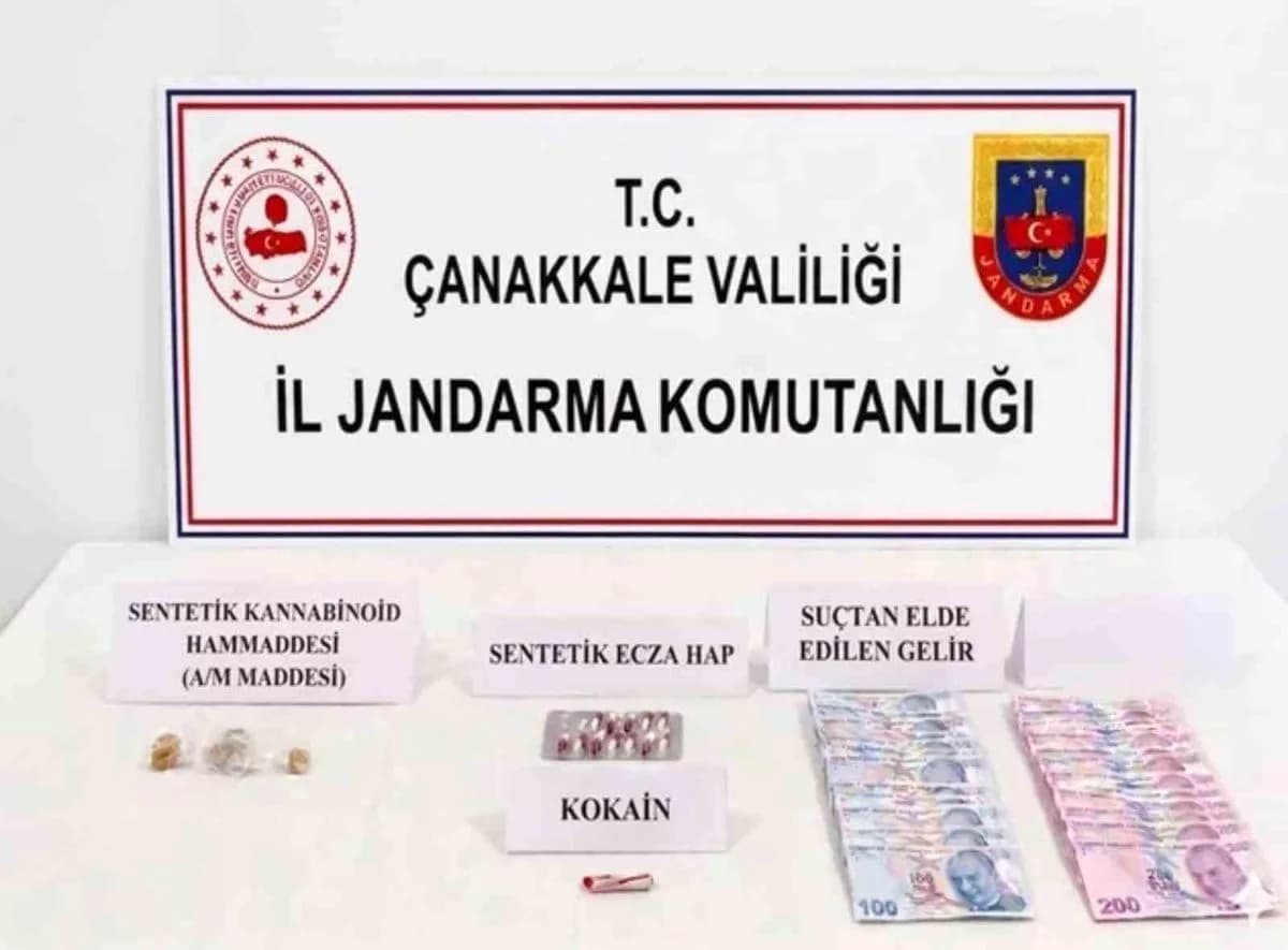 Çanakkale'de Uyuşturucu Operasyonu: 3 Tutuklama