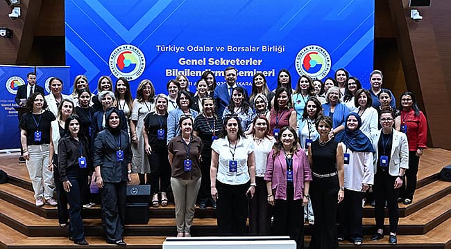 Biga TSO Genel Sekreteri, TOBB Bilgilendirme Semineri'ne Katıldı
