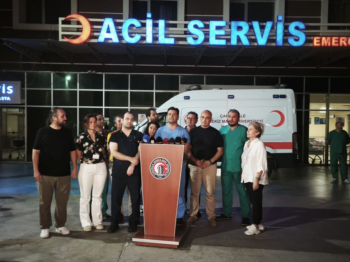 Cem Yılmaz Ayvacık'ta Hastaneye Kaldırıldı