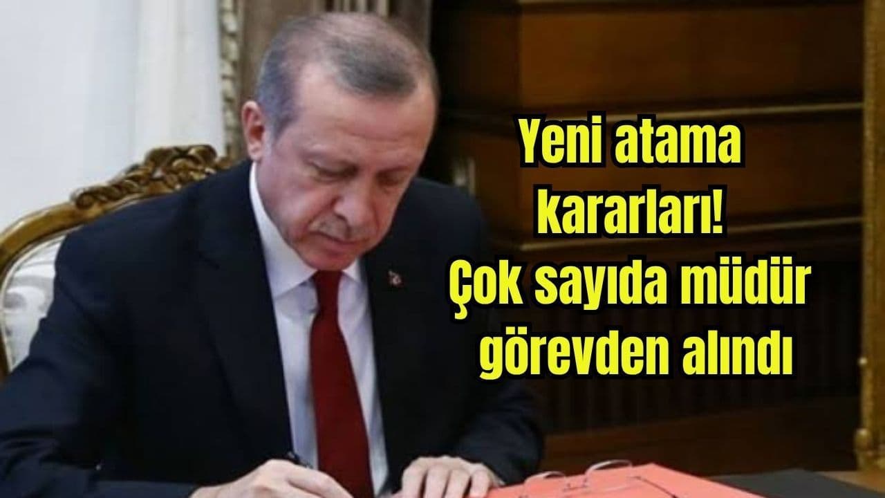 Kamu Yönetiminde Kapsamlı Değişiklikler: Cumhurbaşkanlığı Kararnamesiyle Kritik Atamalar ve Görevden Almalar